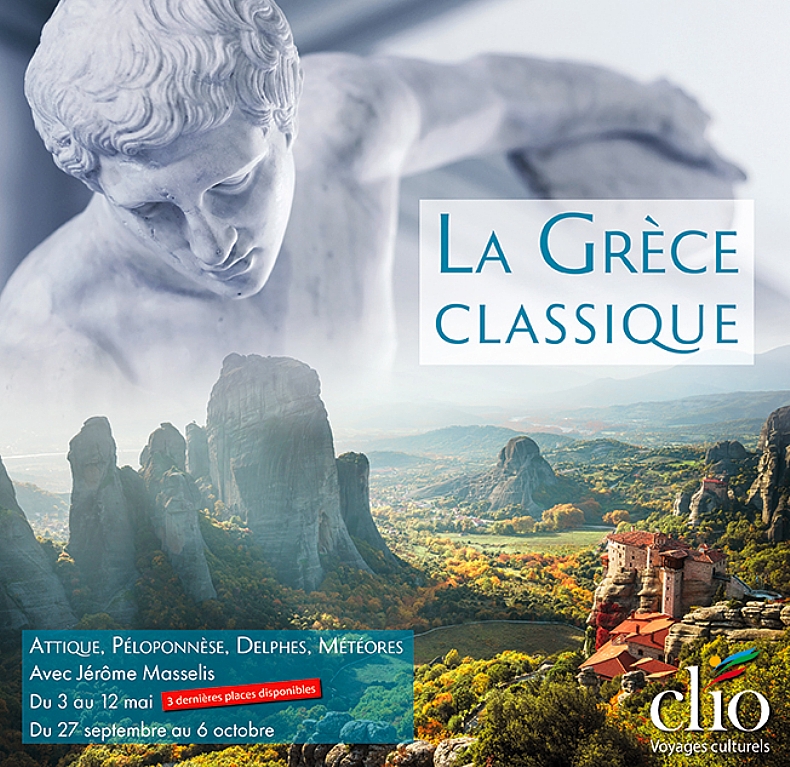 La Gr�ce antique et byzantine - derni�res places pour mai